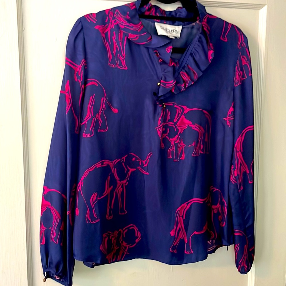 Elizabeth McKay silk blouse